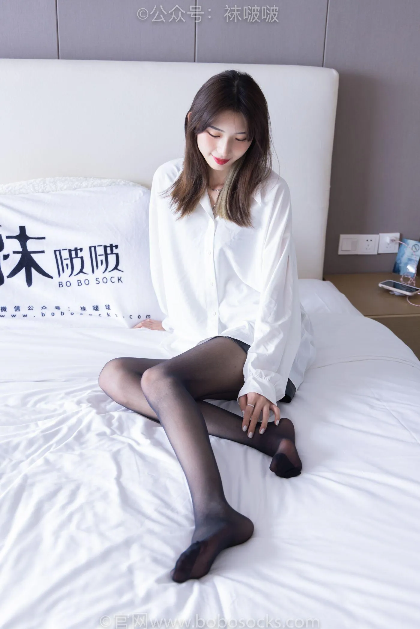 [BoBoSocks袜啵啵]NO.046 枫枫-短靴、黑丝 [135P]插图5